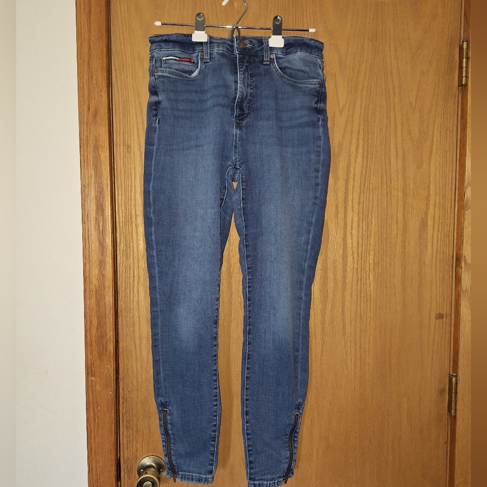 Tommy Hilfiger Blue Skinny Jeans Classic Style